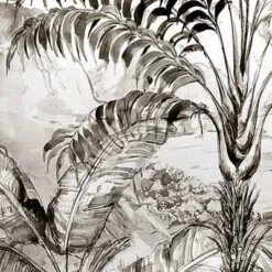 GoodHome Turman Black & White Tropical Matt Mural 10 GoodHome Turman Black & White Tropical Matt Mural -Trade Points goodhome turman black white tropical matt mural5059340411095 37c