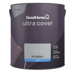 GoodHome Ultra Cover Brooklyn Matt Emulsion Paint, 2.5L 11 GoodHome Ultra Cover Brooklyn Matt Emulsion Paint, 2.5L -Trade Points goodhome ultra cover brooklyn matt emulsion paint 2 5l5059340273594 02c