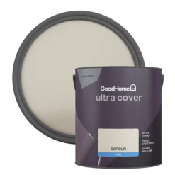 GoodHome Ultra Cover Cancún Matt Emulsion Paint, 2.5L