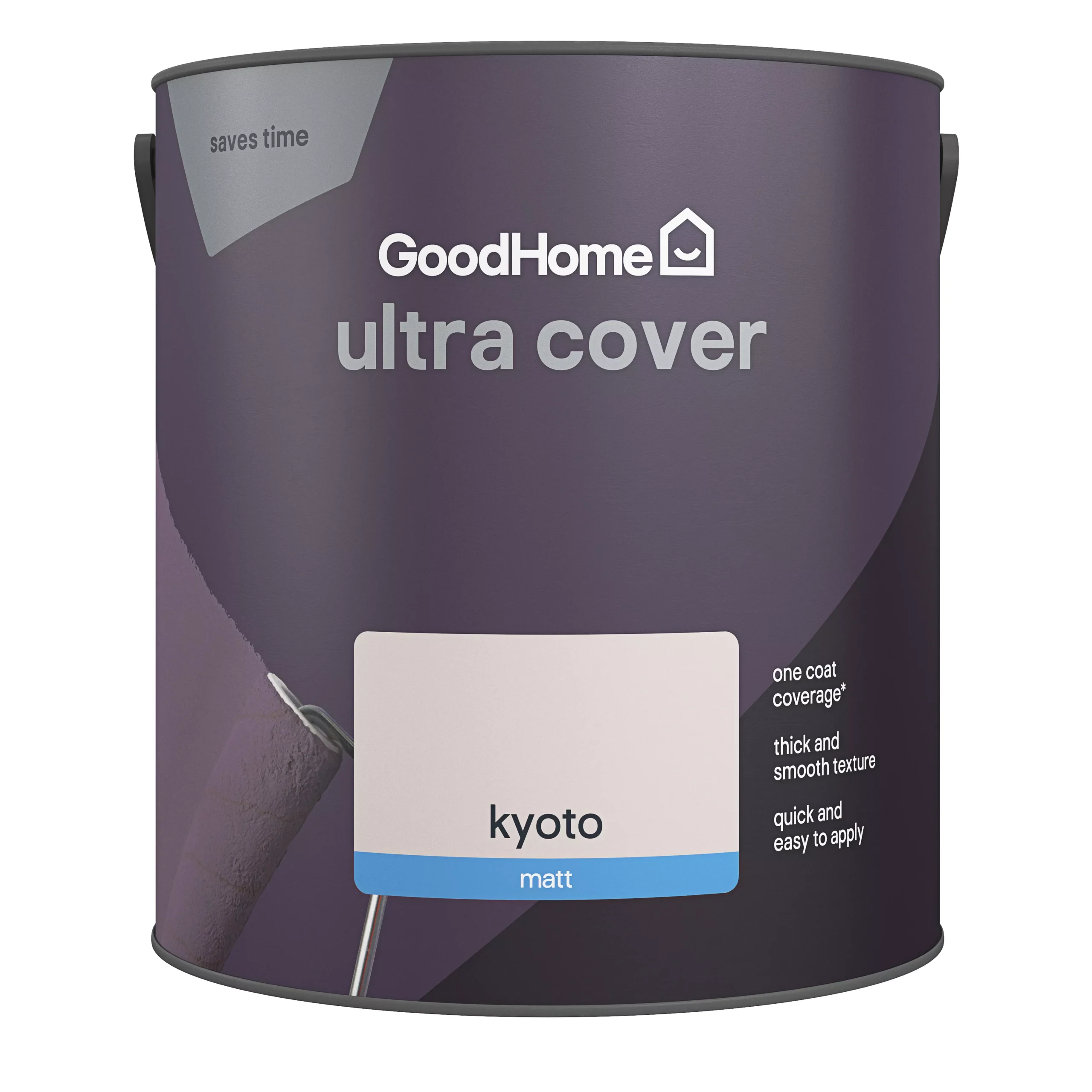 GoodHome Ultra Cover Kyoto Matt Emulsion Paint, 2.5L 5 GoodHome Ultra Cover Kyoto Matt Emulsion Paint, 2.5L - Image 3