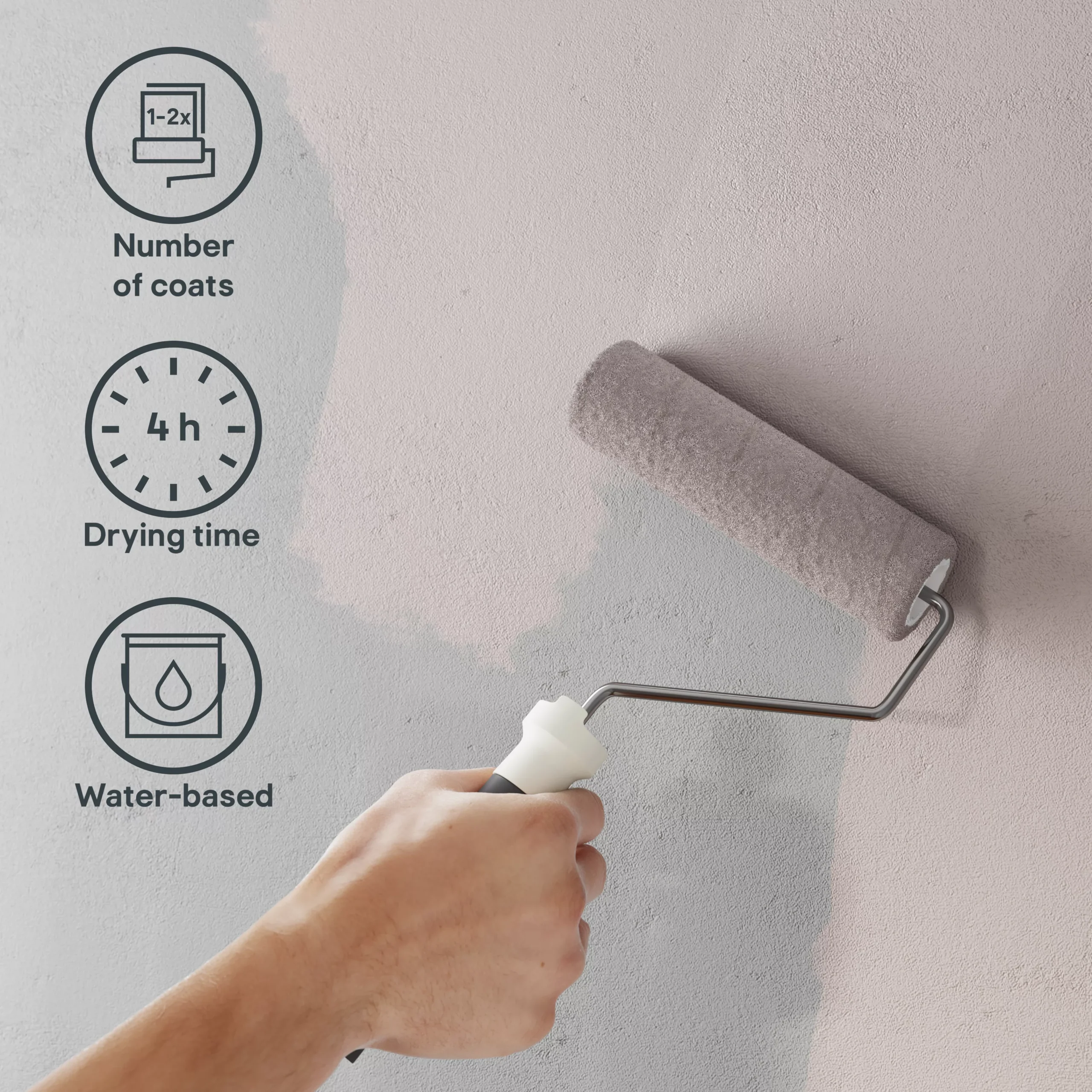 GoodHome Ultra Cover Kyoto Matt Emulsion Paint, 2.5L 9 GoodHome Ultra Cover Kyoto Matt Emulsion Paint, 2.5L - Image 7