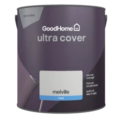 GoodHome Ultra Cover Melville Matt Emulsion Paint, 2.5L 12 GoodHome Ultra Cover Melville Matt Emulsion Paint, 2.5L -Trade Points goodhome ultra cover melville matt emulsion paint 2 5l5059340273617 02c