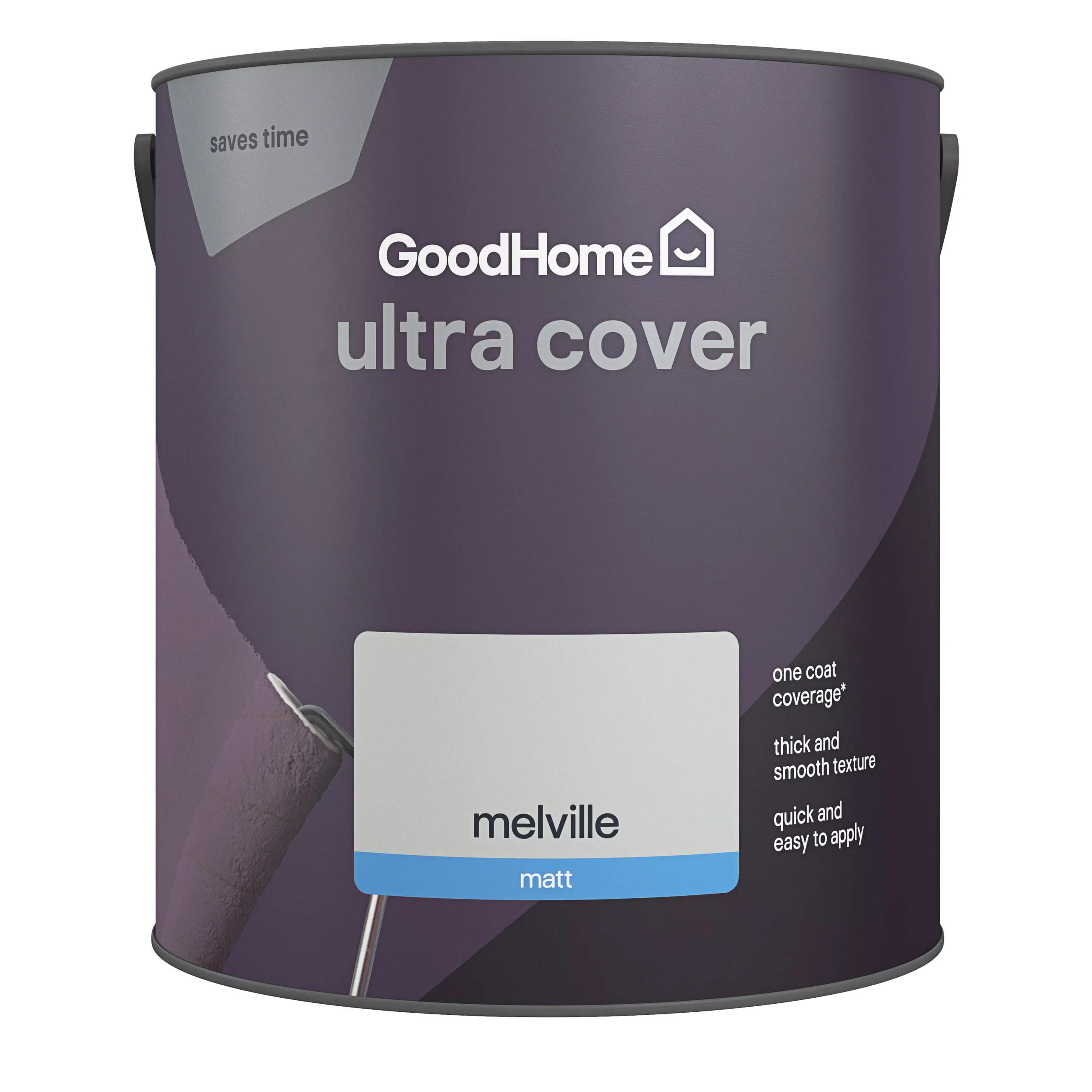 GoodHome Ultra Cover Melville Matt Emulsion Paint, 2.5L 5 GoodHome Ultra Cover Melville Matt Emulsion Paint, 2.5L - Image 3