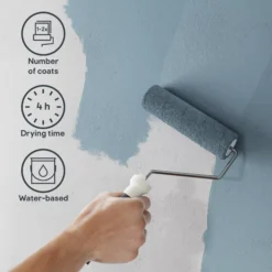 GoodHome Ultra Cover Monaco Matt Emulsion Paint, 2.5L -Trade Points goodhome ultra cover monaco matt emulsion paint 2 5l5059340273693 05i