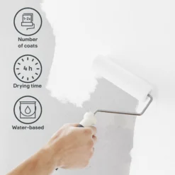 GoodHome Ultra Cover North Pole Matt Emulsion Paint, 2.5L 17 GoodHome Ultra Cover North Pole Matt Emulsion Paint, 2.5L -Trade Points goodhome ultra cover north pole matt emulsion paint 2 5l5059340273600 05i