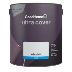 GoodHome Ultra Cover Whistler Matt Emulsion Paint, 2.5L 12 GoodHome Ultra Cover Whistler Matt Emulsion Paint, 2.5L -Trade Points goodhome ultra cover whistler matt emulsion paint 2 5l5059340273631 02c bq