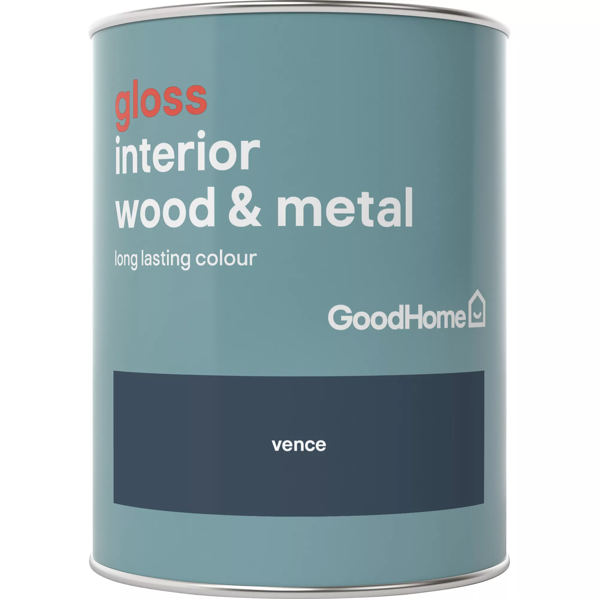 GoodHome Vence Gloss Metal & Wood Paint, 750ml 4 GoodHome Vence Gloss Metal & Wood Paint, 750ml - Image 2