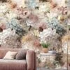 GoodHome Verdi Soft Pink Romantic Floral Matt Mural -Trade Points goodhome verdi soft pink romantic floral matt mural5059340411132 01i