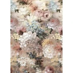 Trade Points -Trade Points goodhome verdi soft pink romantic floral matt mural5059340411132 02c