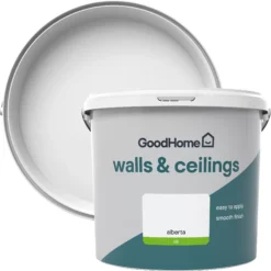 GoodHome Walls & Ceilings Alberta Silk Emulsion Paint, 5L