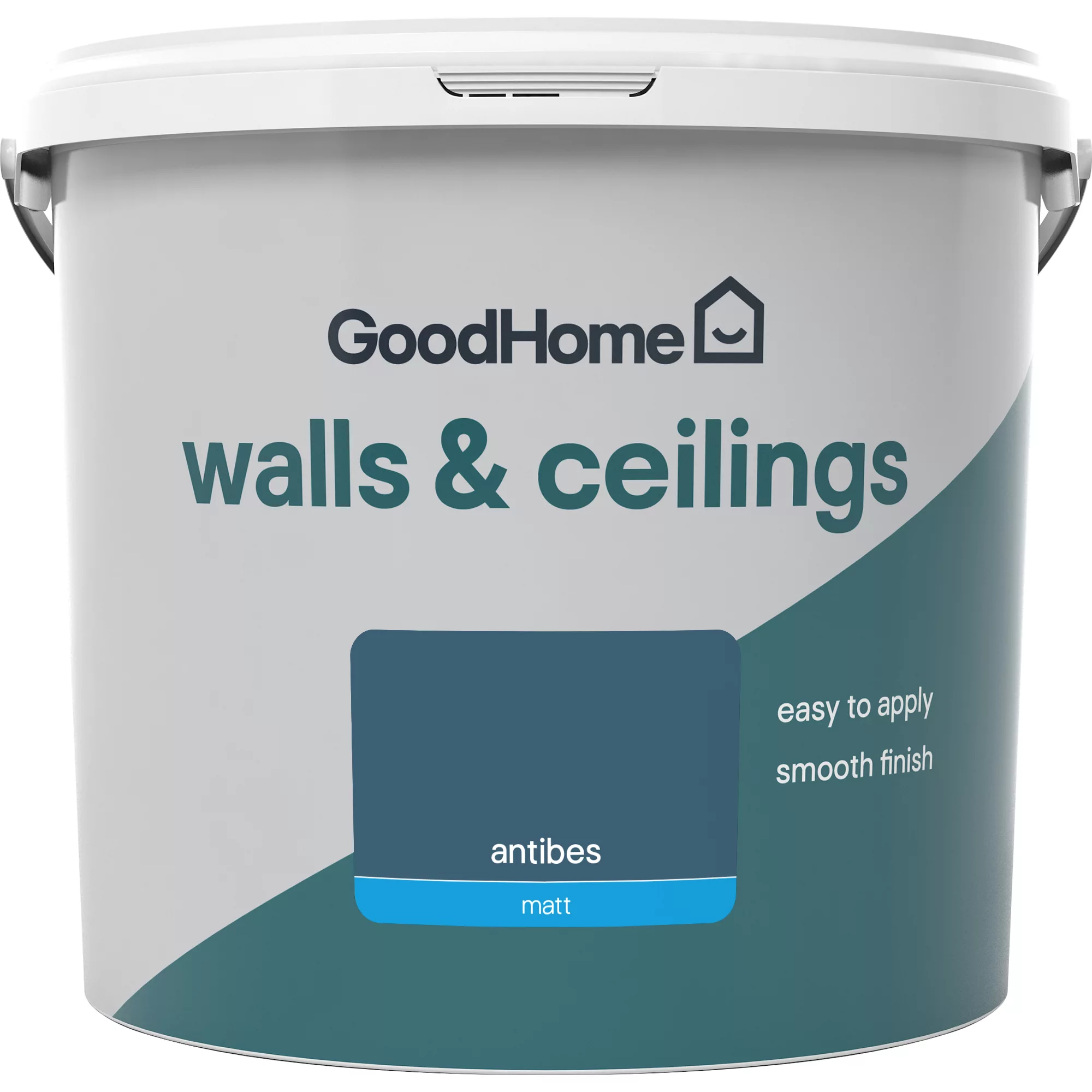 GoodHome Walls & Ceilings Antibes Matt Emulsion Paint, 5L 4 GoodHome Walls & Ceilings Antibes Matt Emulsion Paint, 5L - Image 2