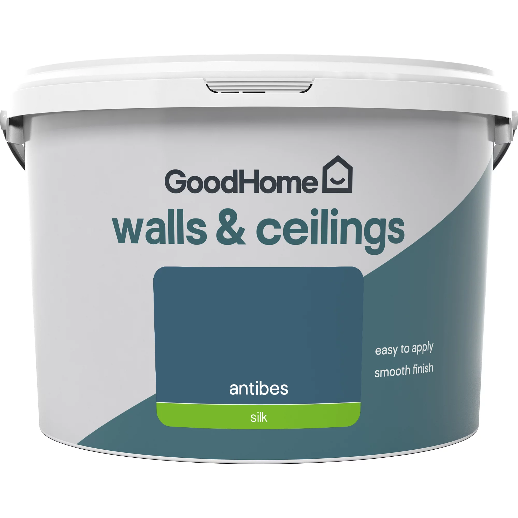 GoodHome Walls & Ceilings Antibes Silk Emulsion Paint, 2.5L 4 GoodHome Walls & Ceilings Antibes Silk Emulsion Paint, 2.5L - Image 2