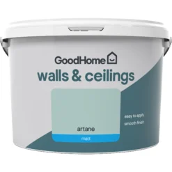 GoodHome Walls & Ceilings Artane Matt Emulsion Paint, 2.5L -Trade Points goodhome walls ceilings artane matt emulsion paint 2 5l3663602598497 02c