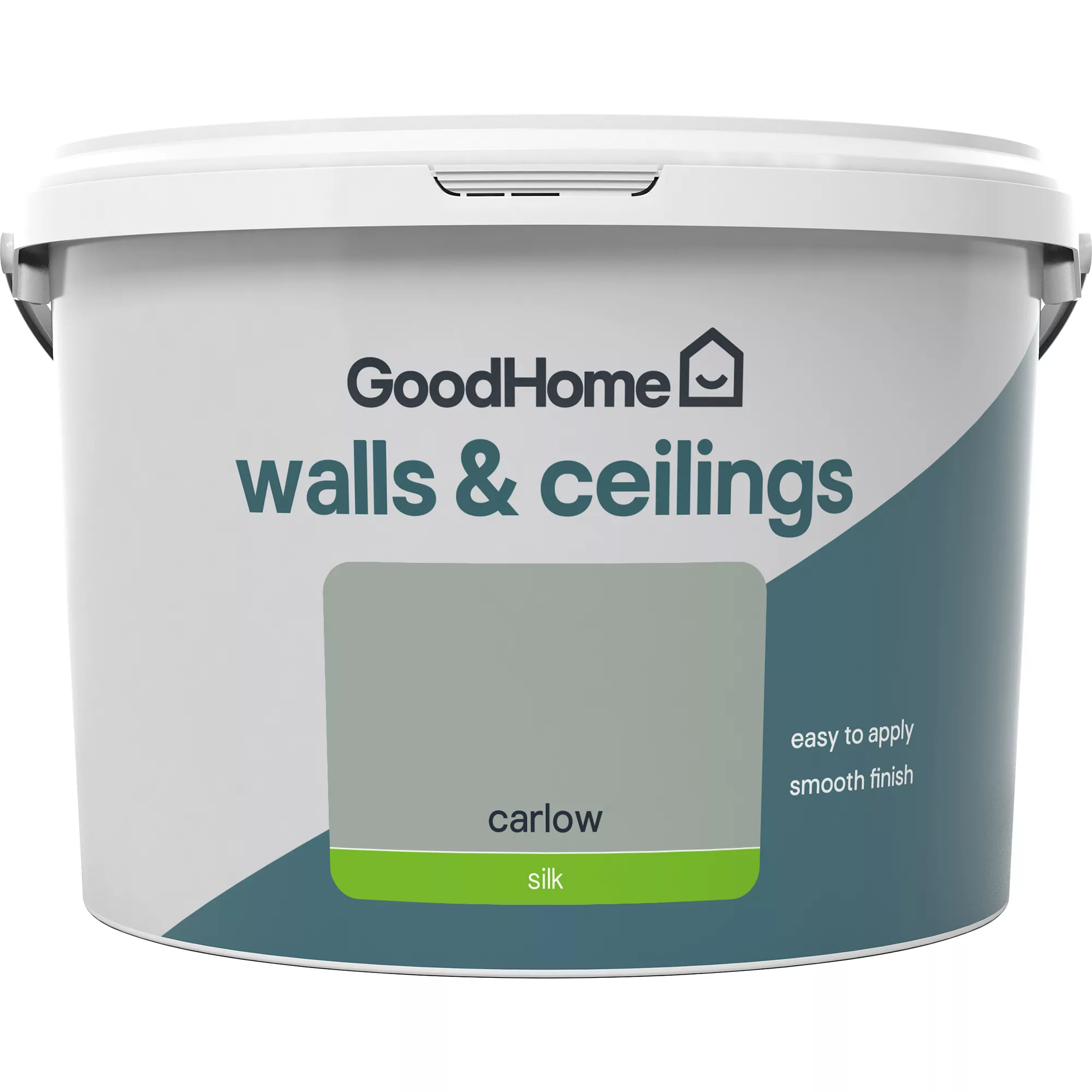 GoodHome Walls & Ceilings Carlow Silk Emulsion Paint, 2.5L 4 GoodHome Walls & Ceilings Carlow Silk Emulsion Paint, 2.5L - Image 2