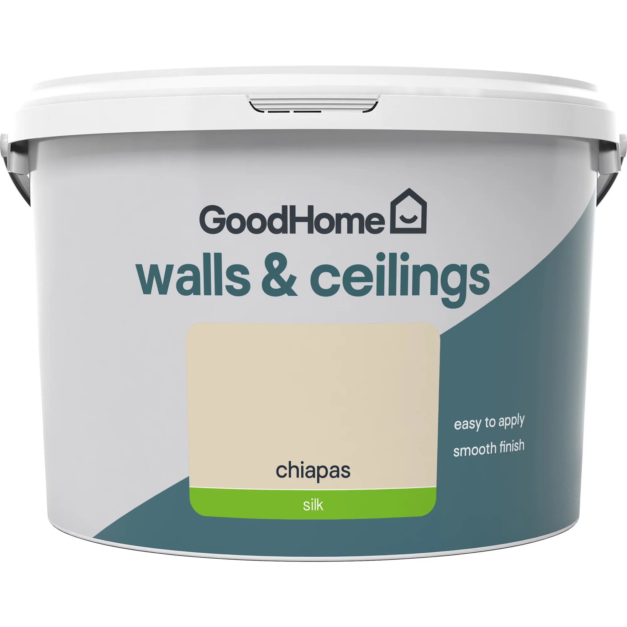 GoodHome Walls & Ceilings Chiapas Silk Emulsion Paint, 2.5L 4 GoodHome Walls & Ceilings Chiapas Silk Emulsion Paint, 2.5L - Image 2