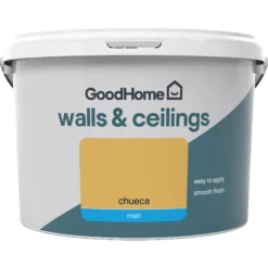 GoodHome Walls & Ceilings Chueca Matt Emulsion Paint, 2.5L -Trade Points goodhome walls ceilings chueca matt emulsion paint 2 5l3663602594642 02c