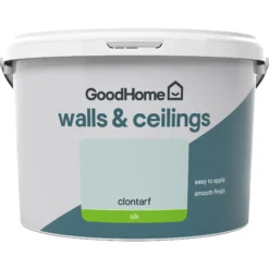 GoodHome Walls & Ceilings Clontarf Silk Emulsion Paint, 2.5L -Trade Points goodhome walls ceilings clontarf silk emulsion paint 2 5l3663602598435 02c