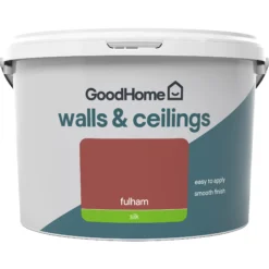 GoodHome Walls & Ceilings Fulham Silk Emulsion Paint, 2.5L -Trade Points goodhome walls ceilings fulham silk emulsion paint 2 5l3663602413790 02c