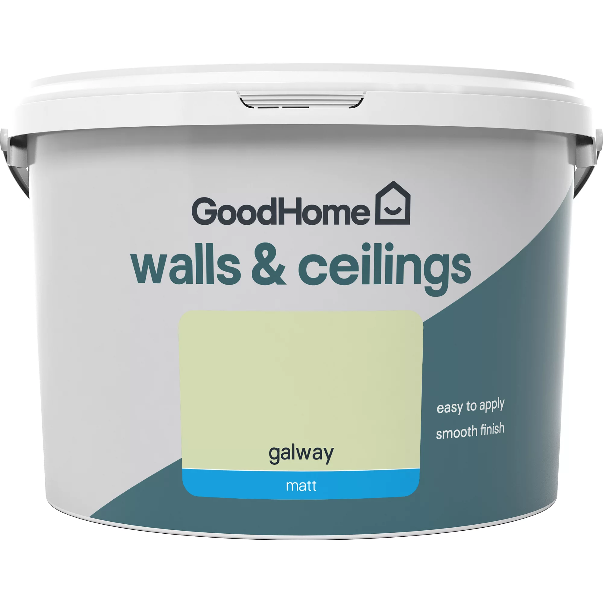 GoodHome Walls & Ceilings Galway Matt Emulsion Paint, 2.5L 4 GoodHome Walls & Ceilings Galway Matt Emulsion Paint, 2.5L - Image 2