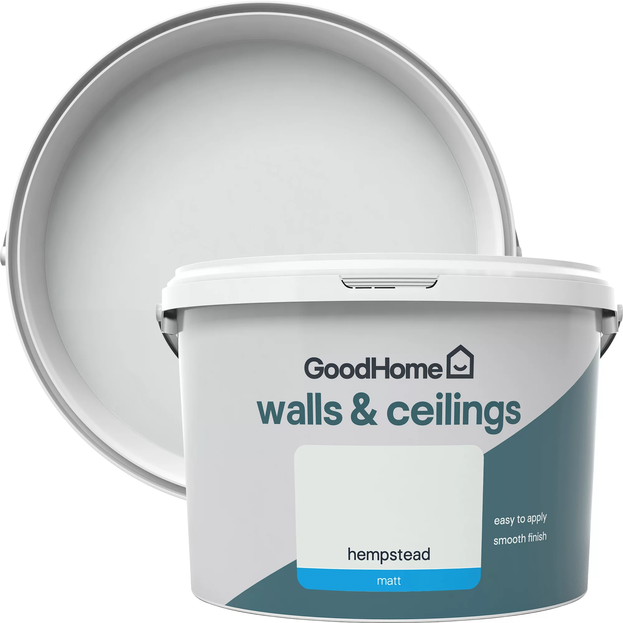GoodHome Walls & Ceilings Hempstead Matt Emulsion Paint, 2.5L 3 GoodHome Walls & Ceilings Hempstead Matt Emulsion Paint, 2.5L
