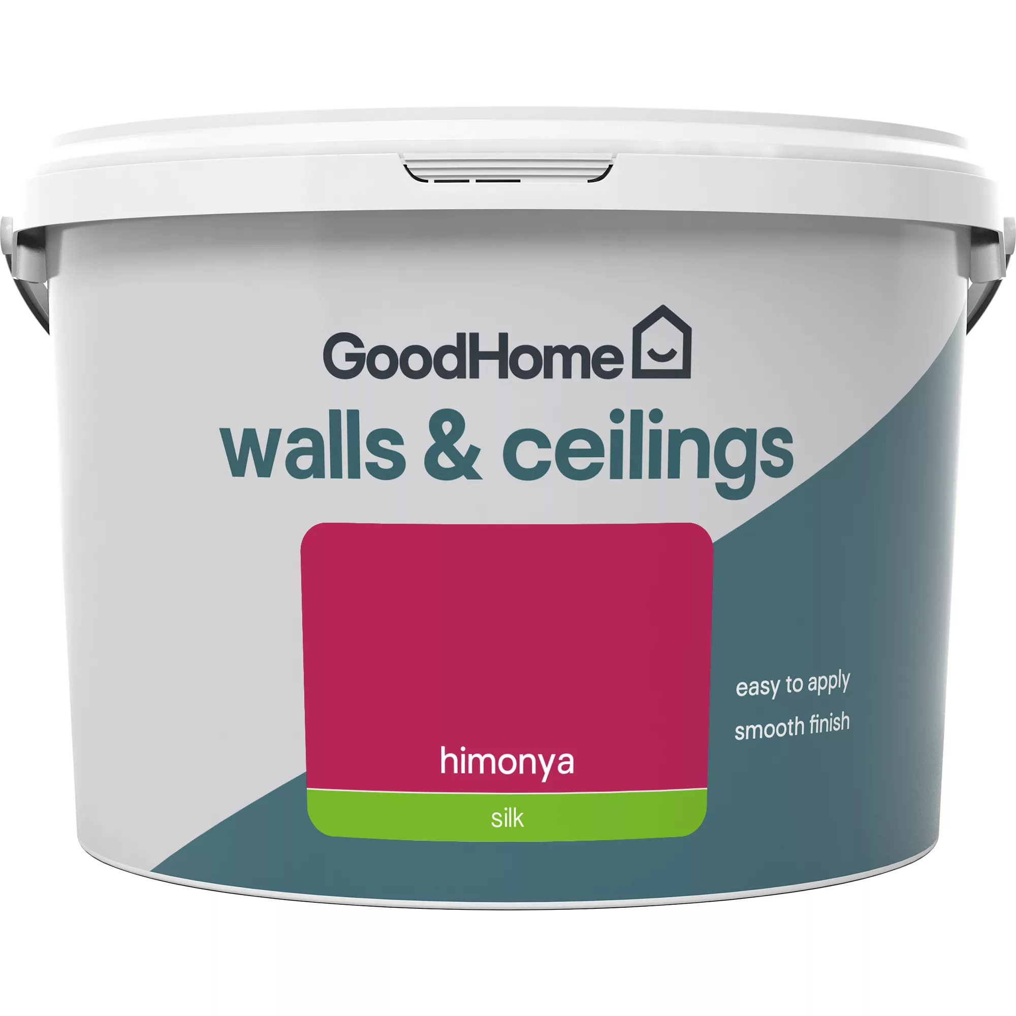 GoodHome Walls & Ceilings Himonya Silk Emulsion Paint, 2.5L 4 GoodHome Walls & Ceilings Himonya Silk Emulsion Paint, 2.5L - Image 2