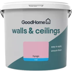GoodHome Walls & Ceilings Hyogo Matt Emulsion Paint, 5L 6 GoodHome Walls & Ceilings Hyogo Matt Emulsion Paint, 5L -Trade Points goodhome walls ceilings hyogo matt emulsion paint 5l5059340272641 02c