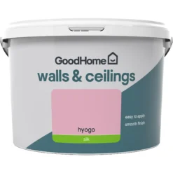 GoodHome Walls & Ceilings Hyogo Silk Emulsion Paint, 2.5L -Trade Points goodhome walls ceilings hyogo silk emulsion paint 2 5l3663602414490 02c