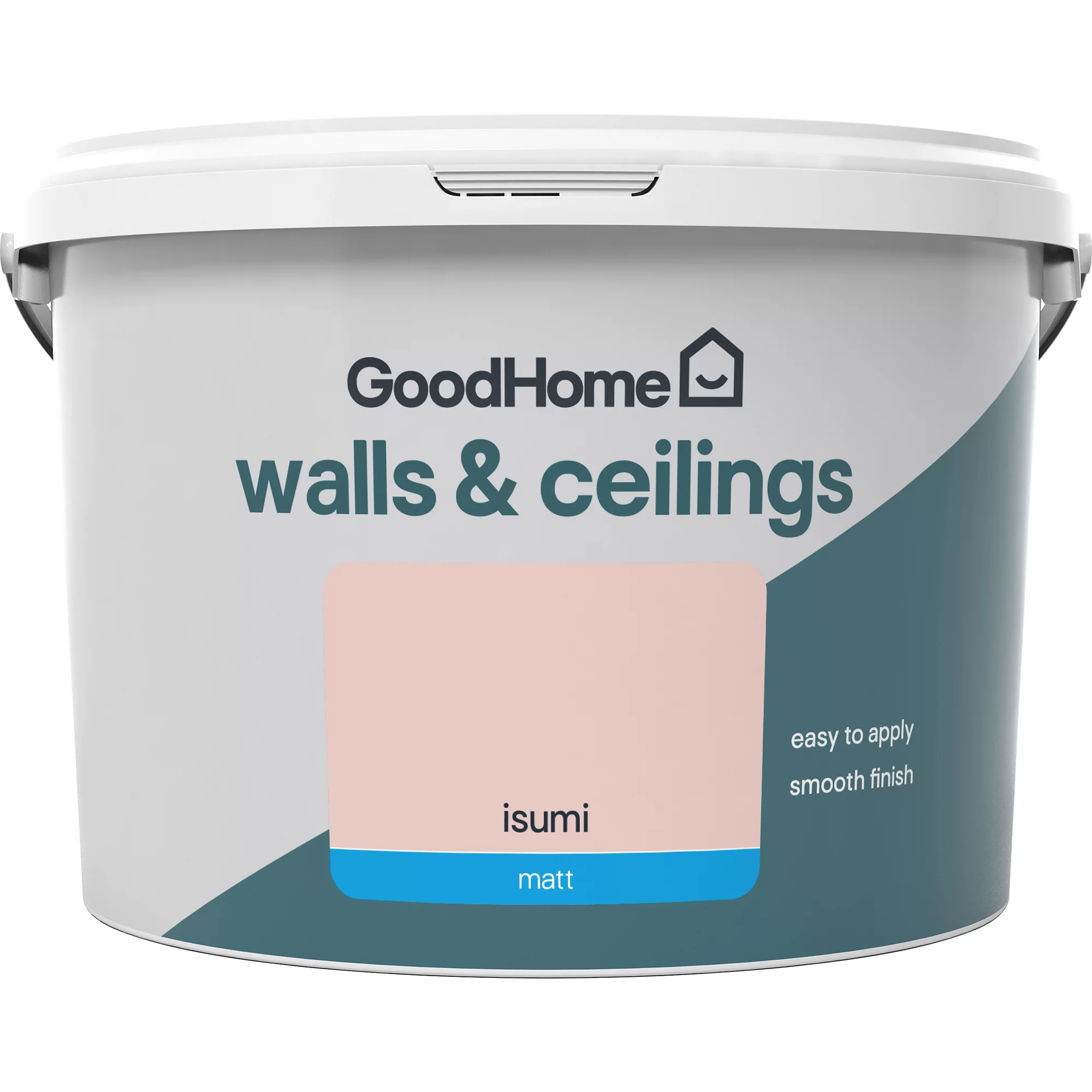 GoodHome Walls & Ceilings Isumi Matt Emulsion Paint, 2.5L 4 GoodHome Walls & Ceilings Isumi Matt Emulsion Paint, 2.5L - Image 2
