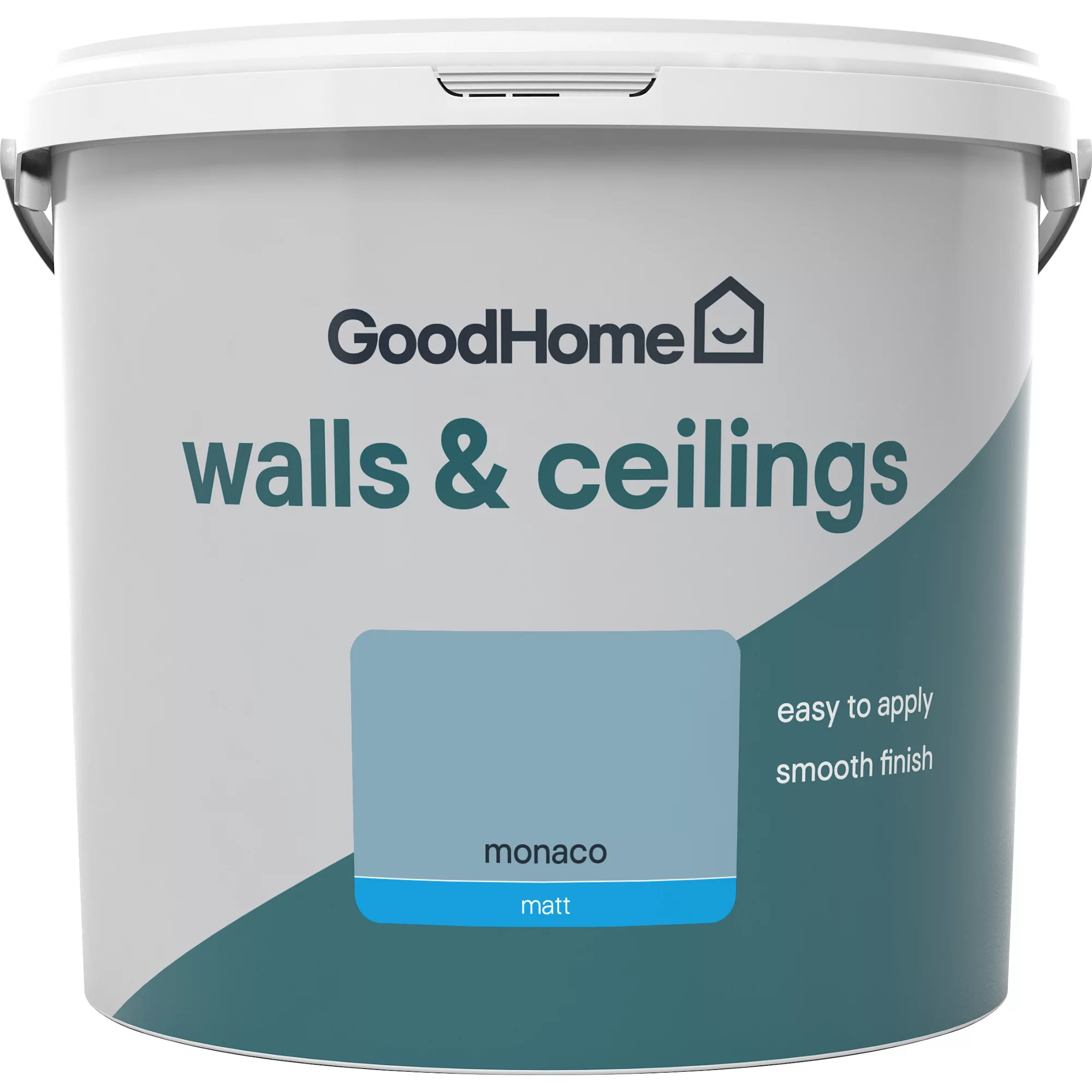 GoodHome Walls & Ceilings Monaco Matt Emulsion Paint, 5L 4 GoodHome Walls & Ceilings Monaco Matt Emulsion Paint, 5L - Image 2