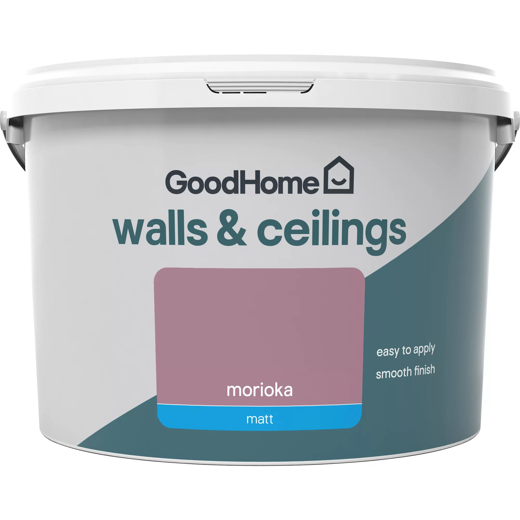 GoodHome Walls & Ceilings Morioka Matt Emulsion Paint, 2.5L 4 GoodHome Walls & Ceilings Morioka Matt Emulsion Paint, 2.5L - Image 2