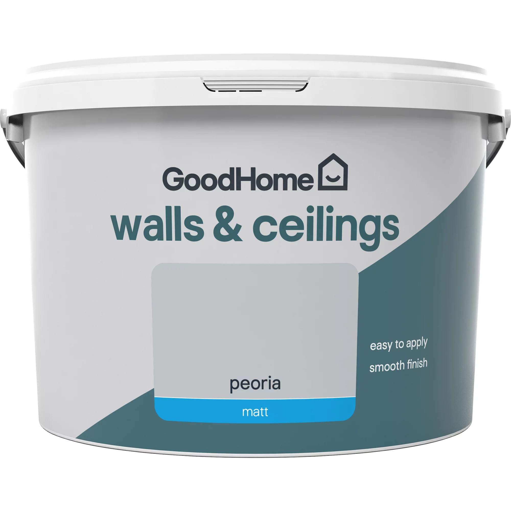 GoodHome Walls & Ceilings Peoria Matt Emulsion Paint, 2.5L 4 GoodHome Walls & Ceilings Peoria Matt Emulsion Paint, 2.5L - Image 2