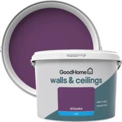 GoodHome Walls & Ceilings Shizuoka Matt Emulsion Paint, 2.5L