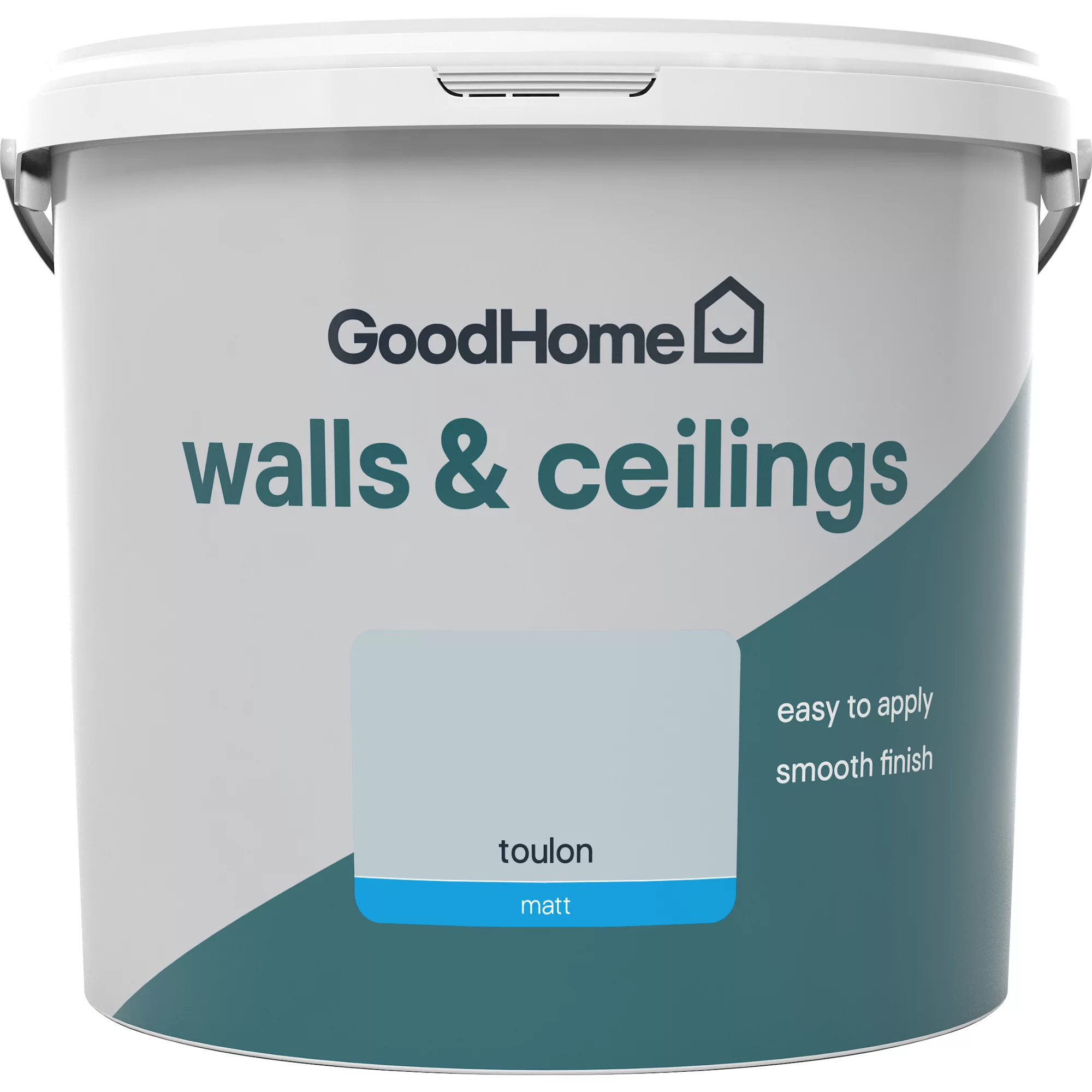 GoodHome Walls & Ceilings Toulon Matt Emulsion Paint, 5L 4 GoodHome Walls & Ceilings Toulon Matt Emulsion Paint, 5L - Image 2
