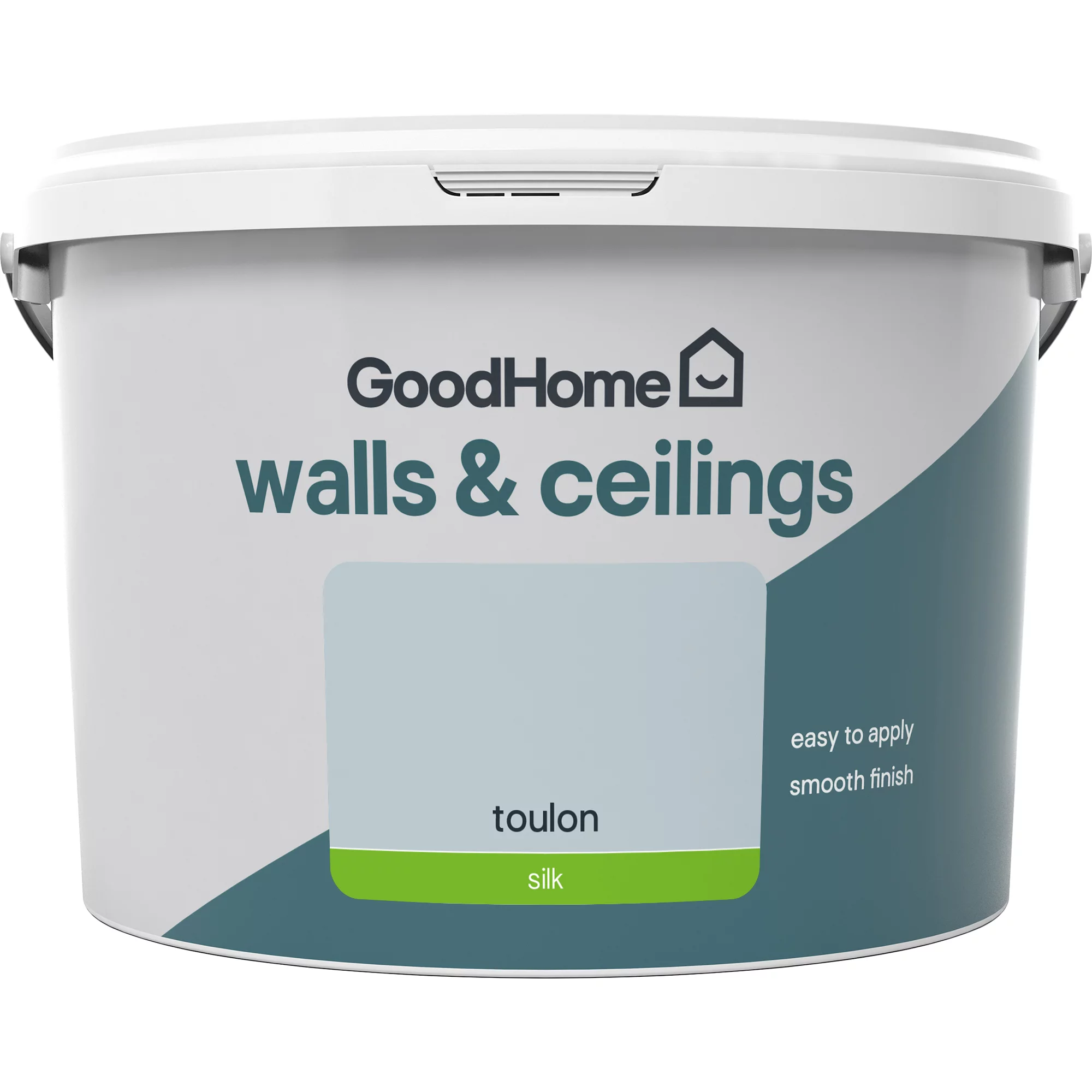 GoodHome Walls & Ceilings Toulon Silk Emulsion Paint, 2.5L 4 GoodHome Walls & Ceilings Toulon Silk Emulsion Paint, 2.5L - Image 2