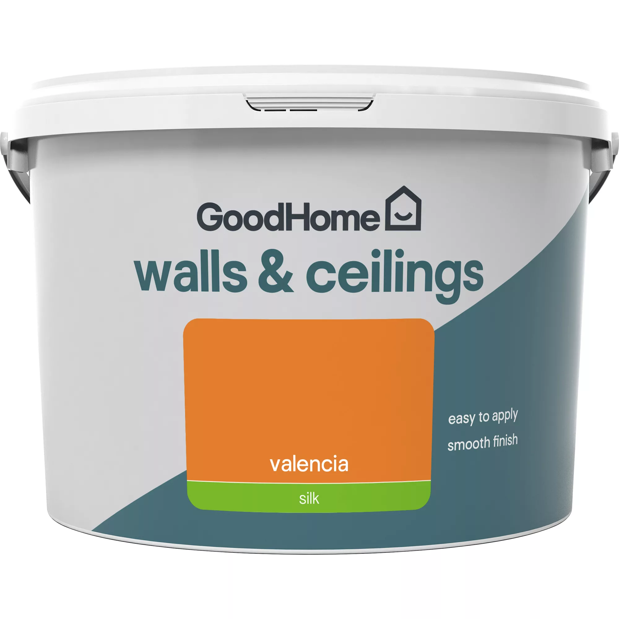 GoodHome Walls & Ceilings Valencia Silk Emulsion Paint, 2.5L 4 GoodHome Walls & Ceilings Valencia Silk Emulsion Paint, 2.5L - Image 2