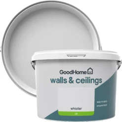 GoodHome Walls & Ceilings Whistler Silk Emulsion Paint, 2.5L