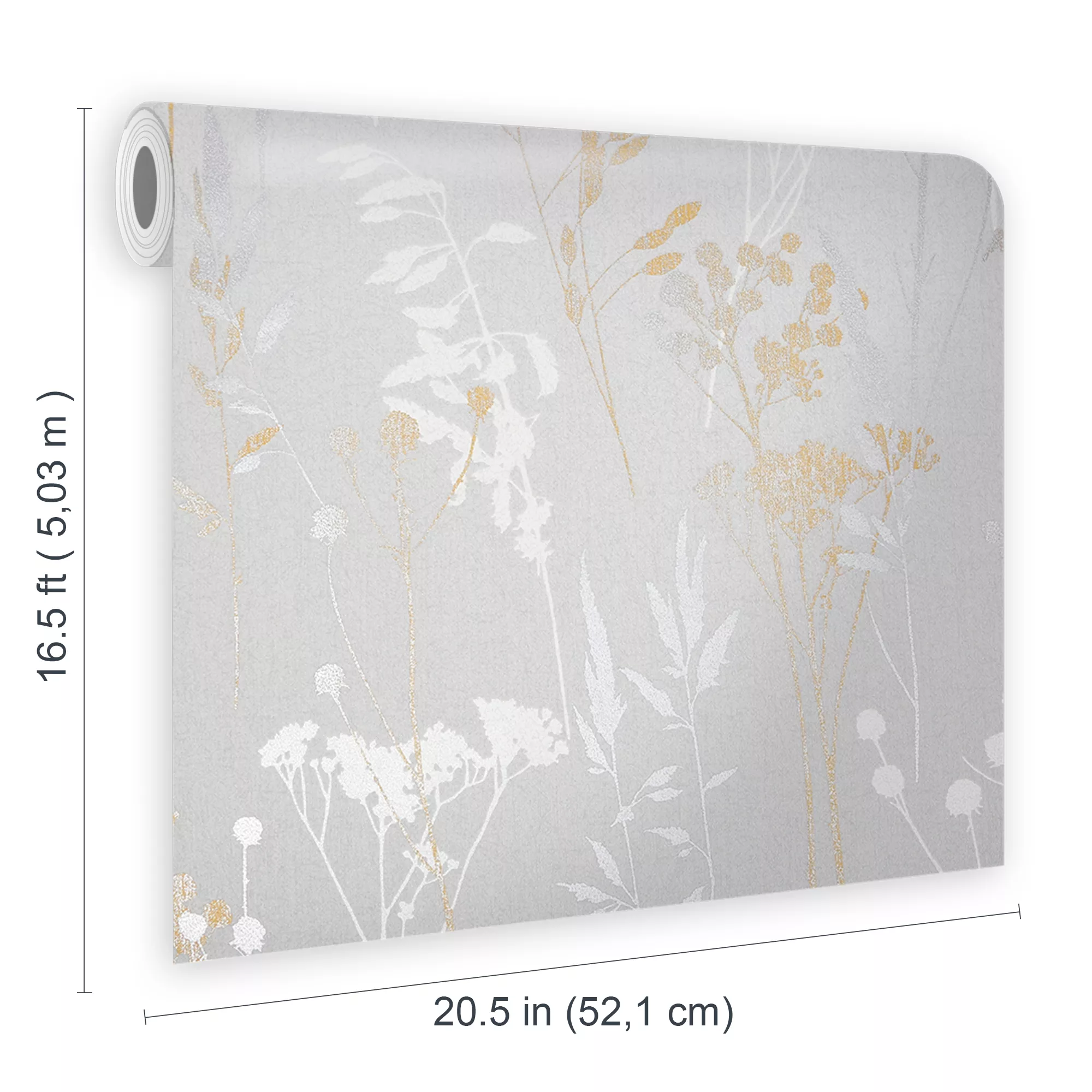 GoodHome Willot Grey Leaf Textured Wallpaper 8 GoodHome Willot Grey Leaf Textured Wallpaper - Image 6