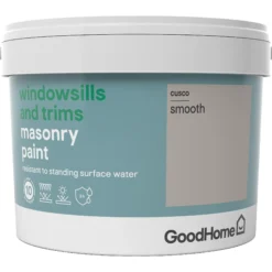 GoodHome Windowsills & Trims Cusco Smooth Matt Masonry Paint, 2.5L 9 GoodHome Windowsills & Trims Cusco Smooth Matt Masonry Paint, 2.5L -Trade Points goodhome windowsills trims cusco smooth matt masonry paint 2 5l3663602520757 08c bq