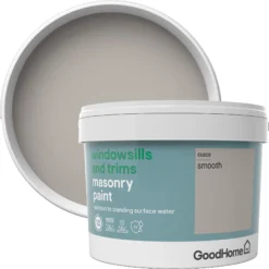GoodHome Windowsills & Trims Cusco Smooth Matt Masonry Paint, 2.5L 10 GoodHome Windowsills & Trims Cusco Smooth Matt Masonry Paint, 2.5L -Trade Points goodhome windowsills trims cusco smooth matt masonry paint 2 5l3663602520757 37c