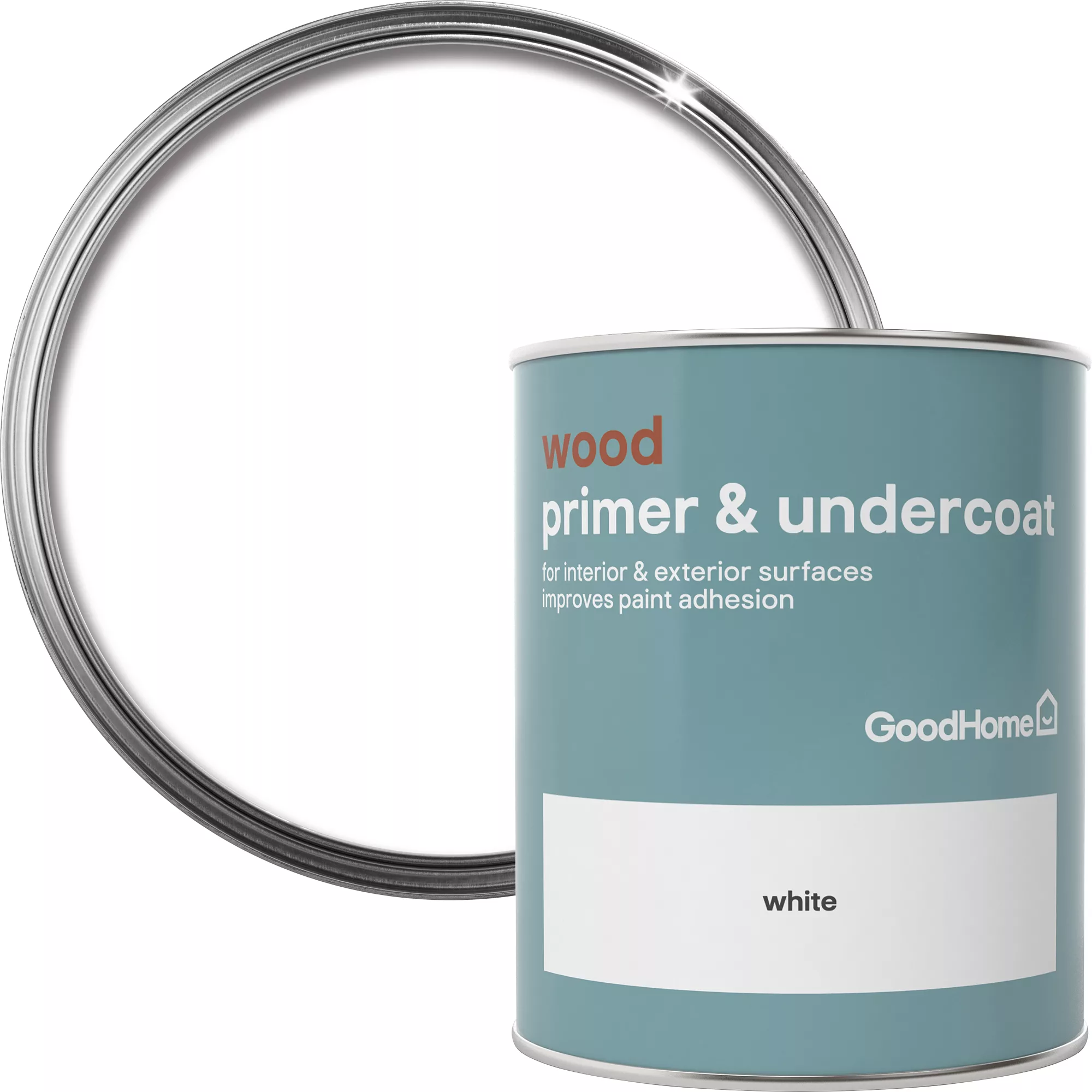 GoodHome Wood White Wood Primer & Undercoat, 750ml 3 GoodHome Wood White Wood Primer & Undercoat, 750ml