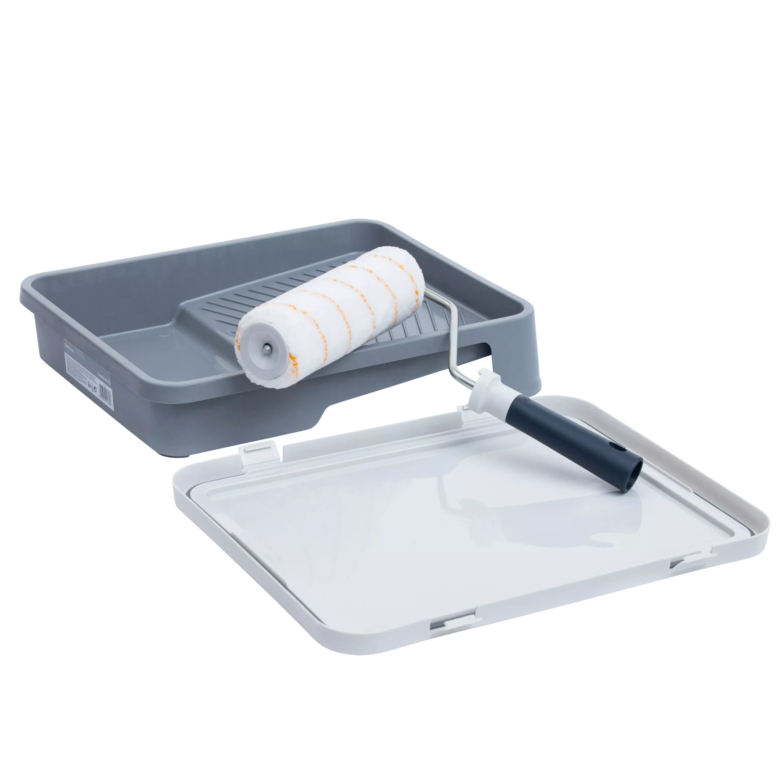 GoodHome Woven Polyester Medium Pile Roller Set, 4 Pieces 6 GoodHome Woven Polyester Medium Pile Roller Set, 4 Pieces - Image 4