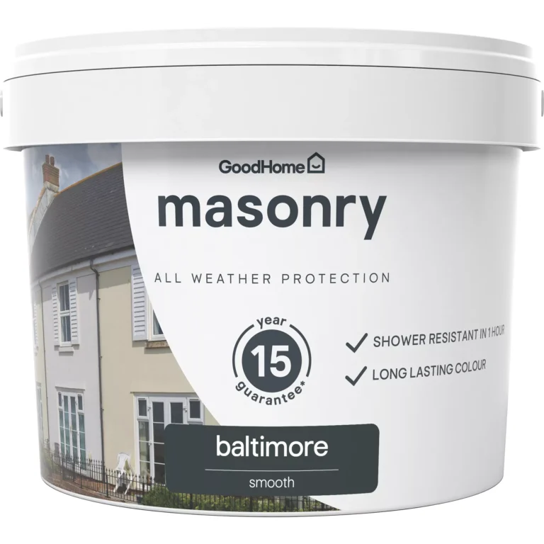 Trade Points -Trade Points goodhome baltimore smooth matt masonry paint 10l tin5059340295985 02c 768x768 1